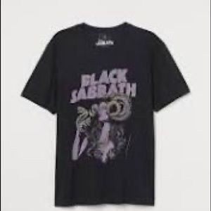 Black/Black Sabbath HM.com/Men/T-shirts & Tanks/T-shirts/Regular Fit T-shirt